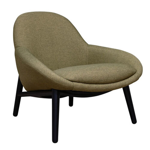The Perrie Chair - Basket Texture Green Fields